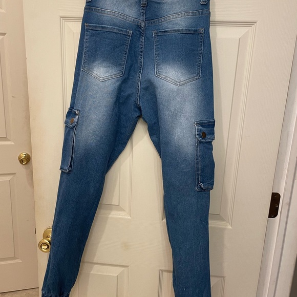 Women Cargo Supra Denim Jeans Size 9 - Picture 3 of 3